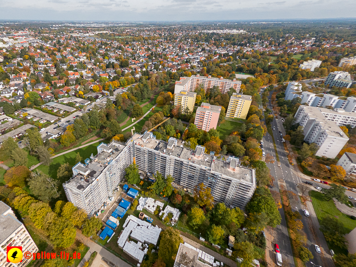 13.10.2022 - Fassadensnaierung am Karl-Marx-Ring 11-21